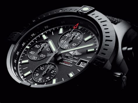 breitling noir|breitling black steel.